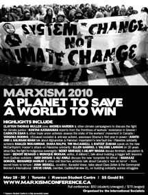 Marxism 2010 black and white poster